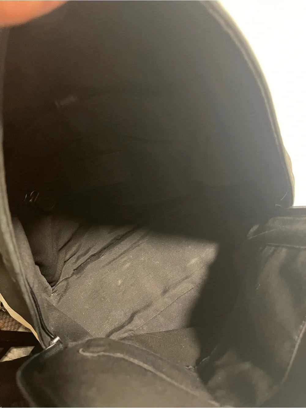 Coach Men's Camouflage Leather Backpack - Black, Gray & Tan Trim